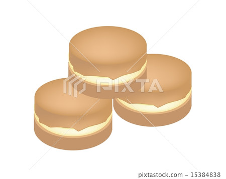 Japanese Sweet of Imagawayaki Red Bean Pancake 15384838