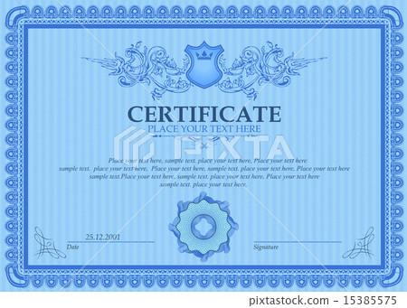 Certificate or coupon template 15385575