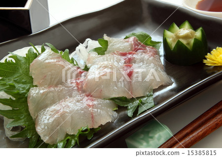 Isaki sashimi Japanese food 15385815