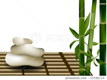 Bamboo and stones Bamboo and stones 15386119