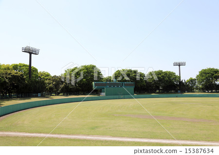 一個棒球場 一個棒球場 15387634