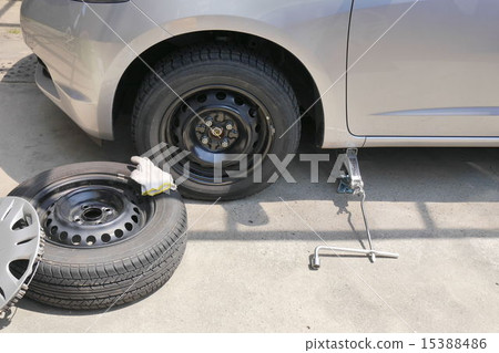 Tire exchange Tire exchange 15388486