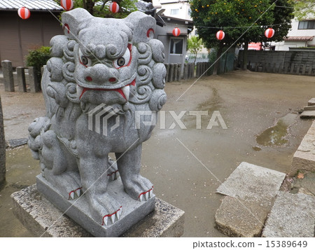 彩繪的守護犬 15389649