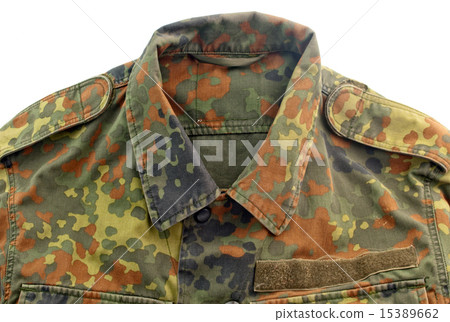 military uniform isolated 15389662