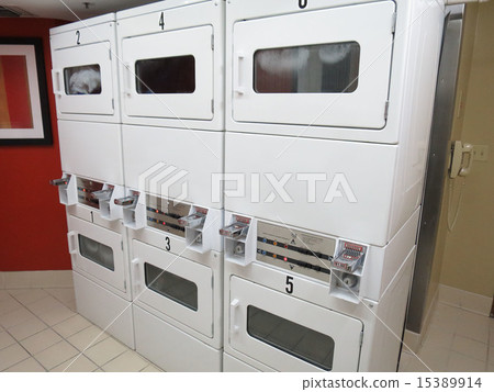 American hotel's laundromat 15389914