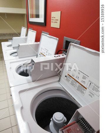 American hotel's laundromat 15389916