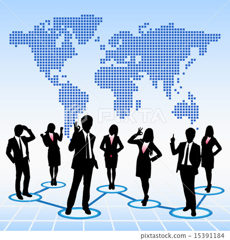 Global human resources concept 15391184