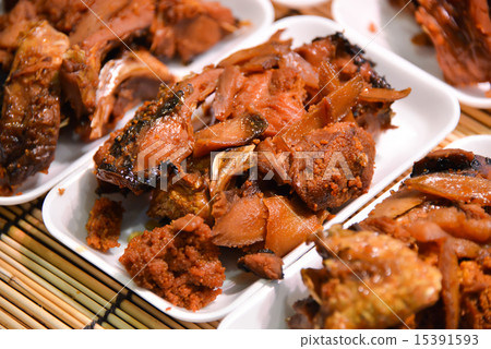 Boiled carp 15391593