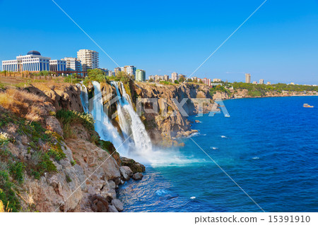 Waterfall Duden at Antalya, Turkey Waterfall Duden at Antalya, Turkey 15391910
