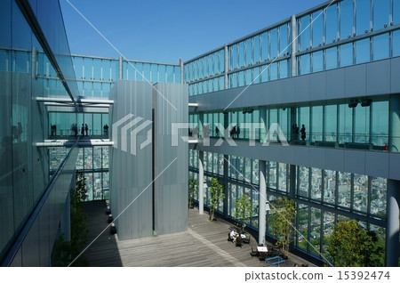 日本高層建築“安倍晉川”觀察走廊 15392474