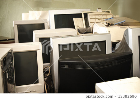 Old computer monitors 15392690