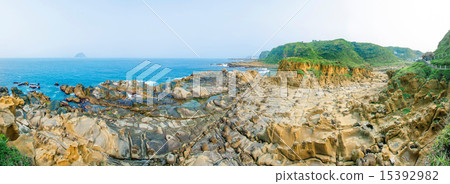 Ho Ping Island Hi Park located in Keelung,Taiwan.  15392982