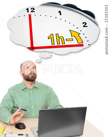 business man daylight saving time 15393301
