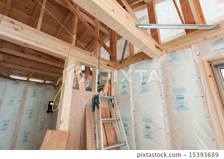 Housing construction site 15393689