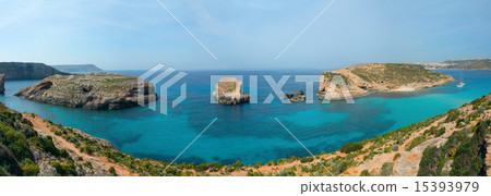 blue lagoon Comino island Malta Gozo blue lagoon Comino island Malta Gozo 15393979