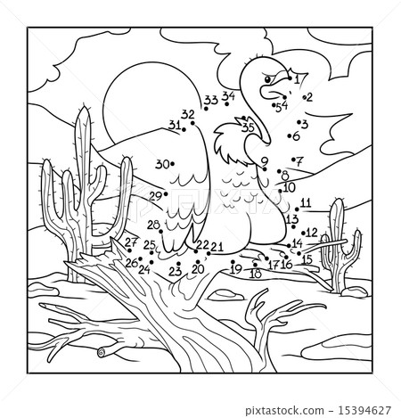 Numbers game (vulture and background) Numbers game (vulture and background) 15394627