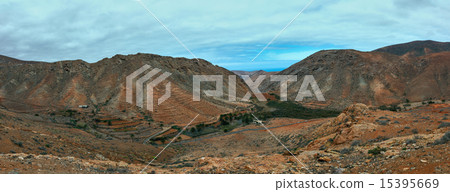 Panorama of mountains in Gran Canaria islands 15395669