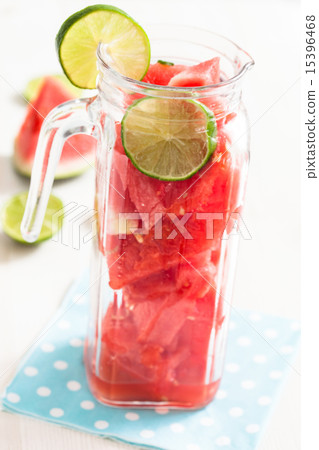 Watermelon and lime drink Watermelon and lime drink 15396468