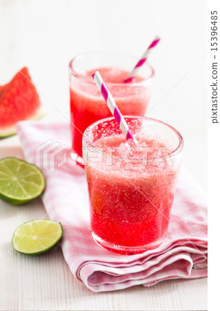 Watermelon and lime drink Watermelon and lime drink 15396485