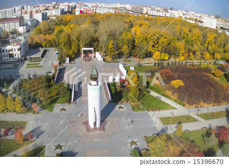 World war 2 Memorial Square. Tyumen. Russia 15396670