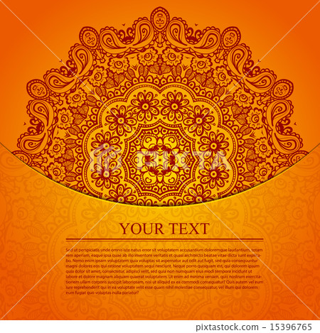 vintage circular pattern of indian - Stock Illustration [15396765] - PIXTA