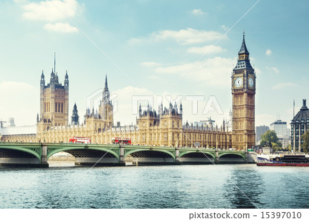 Big Ben in sunny day, London Big Ben in sunny day, London 15397010