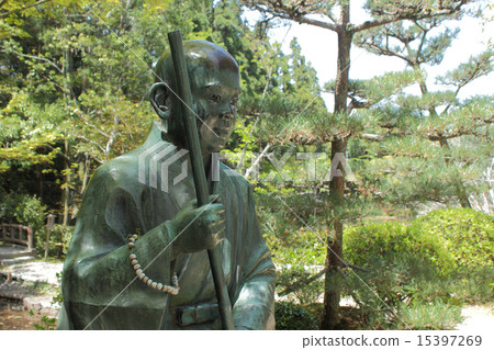 Kyotanabe-shi Konen-anan Ikkyuji Temple Ikkyu statue 15397269