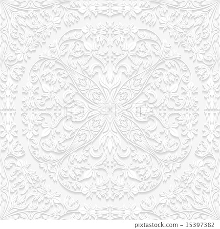 Seamless floral pattern in traditional style Seamless floral pattern in traditional style 15397382