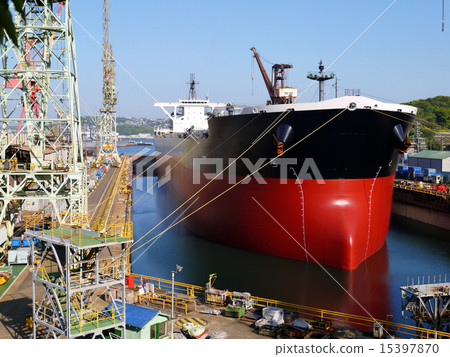 Shipbuilding industry and jib crane 15397870