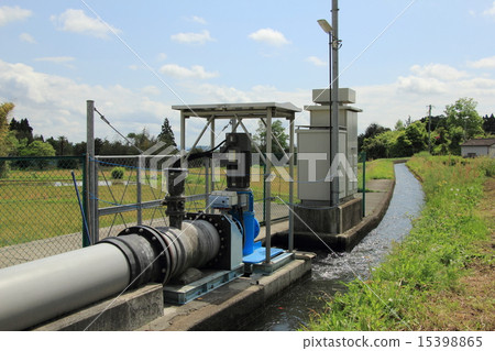 農業水路利用水力發電設備 15398865