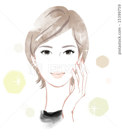 A beautiful woman's image 15399759