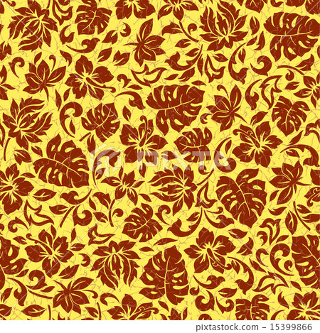 Hibiscus pattern 15399866