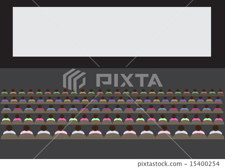 people watching movie 15400254