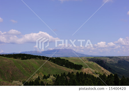 Kuju山脈從外環 15400420