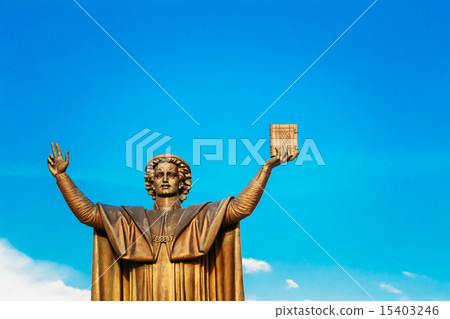 Monument to Francisk Skarina in Minsk Monument to Francisk Skarina in Minsk 15403246