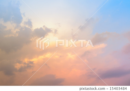 Clouds raining storm in the sky 15403484