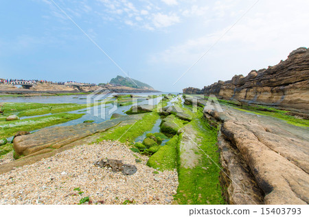 Natural landscape in Yehliu Geopark, Taiwan. Natural landscape in Yehliu Geopark, Taiwan. 15403793