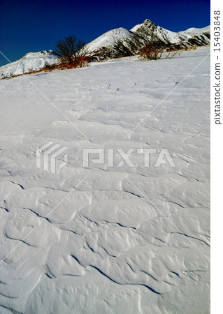 Nasu，Chosato-dake和Asahi-dake在冬天 15403848