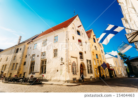 Streets And Old Part City Architecture, Tallinn 15404463