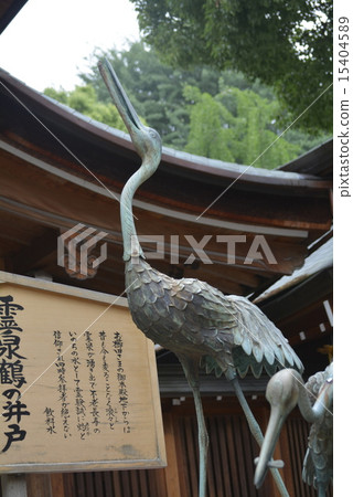 櫛田神社的起重機 櫛田神社的起重機 15404589