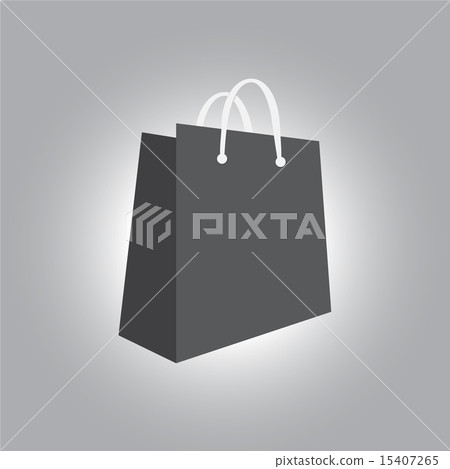 Shopping bag icon vector illustration Shopping bag icon vector illustration 15407265