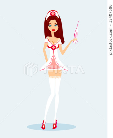 vector illustration of a sexy nurse vector illustration of a sexy nurse 15407586