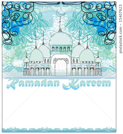 Vector Illustration of Mosque Vector Illustration of Mosque 15407623