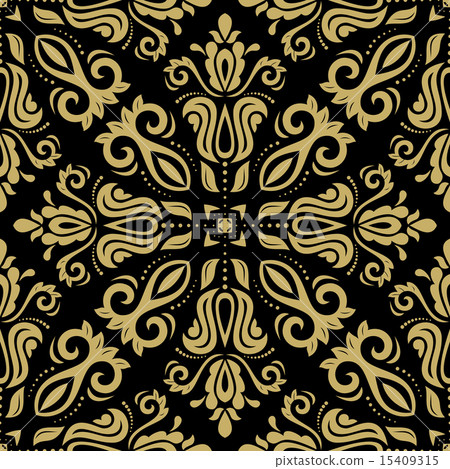 Floral Seamless Vector Pattern 15409315