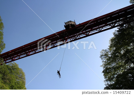 Bungee Jump Gunma Akaya Valley Bungee Jump Gunma Akaya Valley 15409722