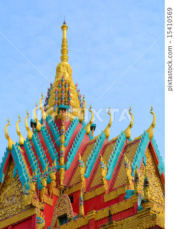 Khmer temple in Mekong Delta, Vietnam Khmer temple in Mekong Delta, Vietnam 15410569