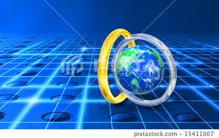 Engagement ring and the earth's internet 15411807
