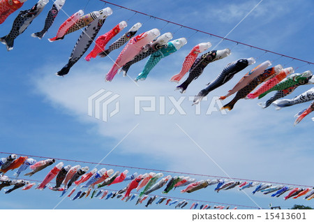在小月的天空“Kimonobori游泳 15413601