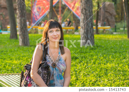 Attractive girl Portrait Attractive girl Portrait 15413743