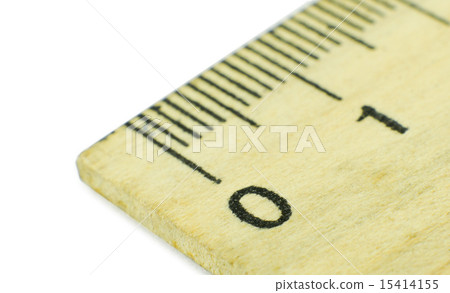 Ruler isolated on white 15414155